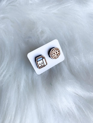 Milk and Cookies Studs