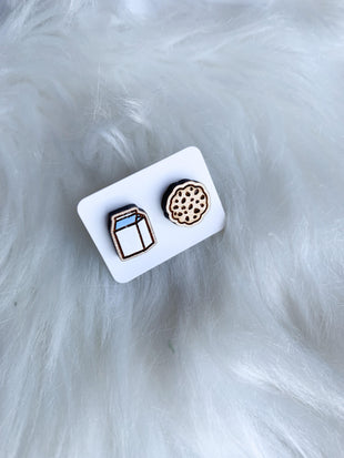 Milk and Cookies Studs