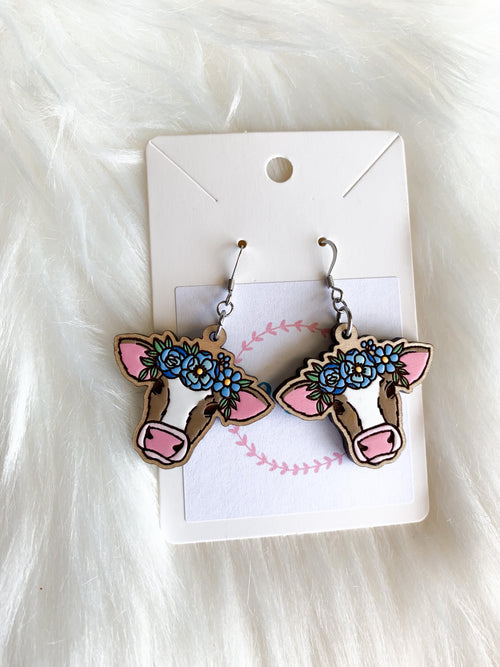 Brown Cow Flower Crown