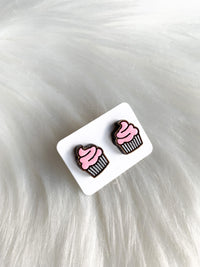 Cupcake Studs