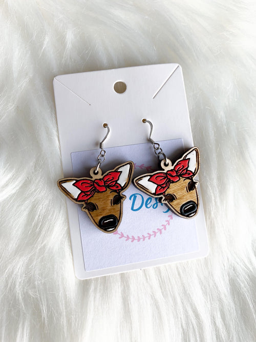 Deer Bandana Dangles