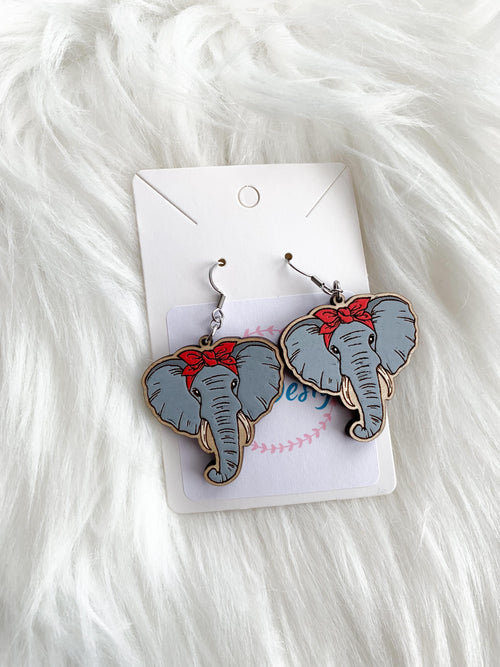 Elephant Bandana Dangles