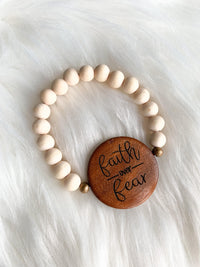 Faith Over Fear Bracelet