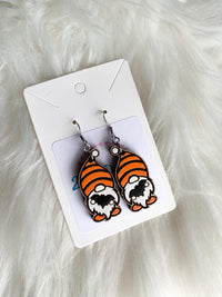 Halloween Gnome Dangles