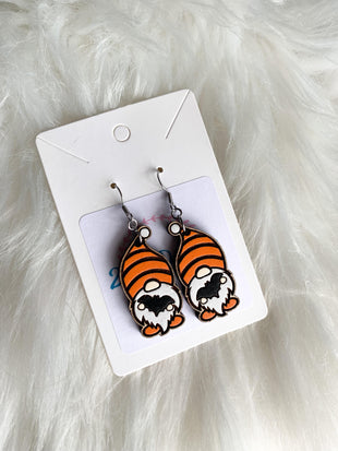 Halloween Gnome Dangles