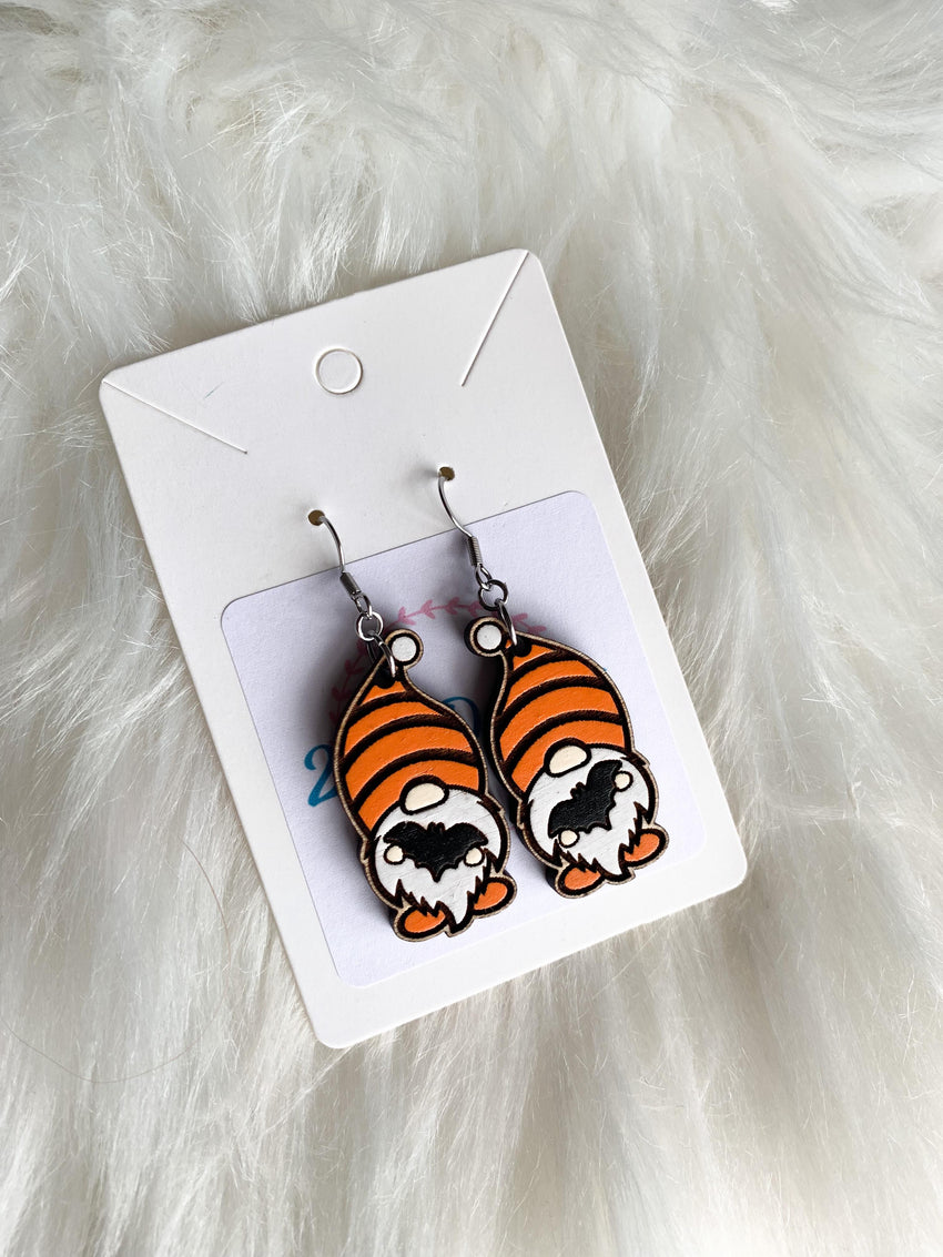 Halloween Gnome Dangles