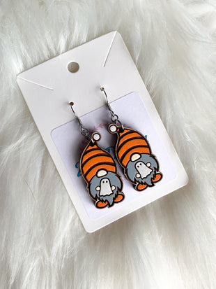 Halloween Gnome Dangles