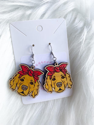 Golden Retriever Bandana Dangles