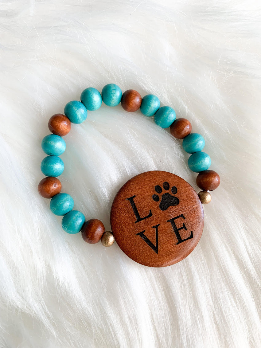 Love with Paw Bracelet