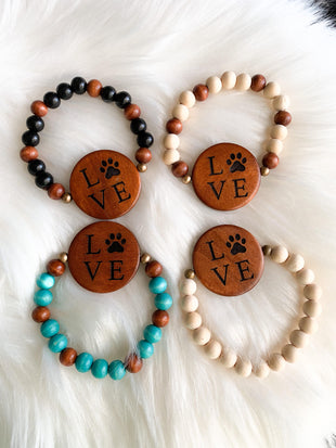 Love with Paw Bracelet