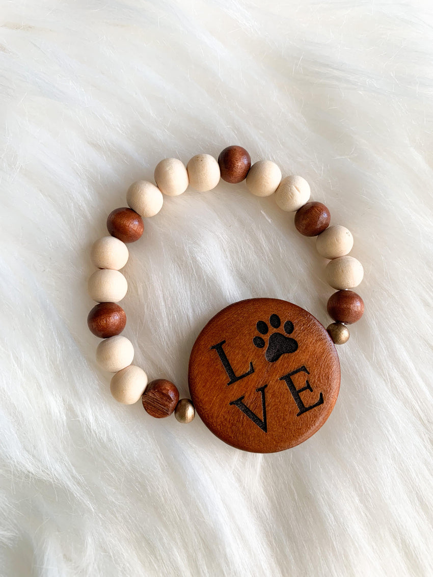 Love with Paw Bracelet