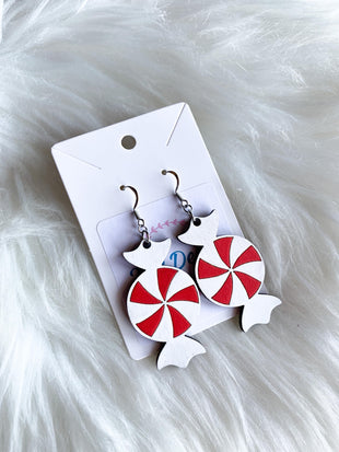 Peppermint Candy Dangles