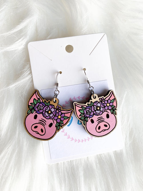 Pig Flower Crown