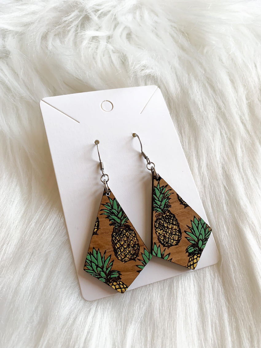 Pineapple Triangle Dangles