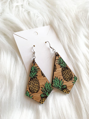 Pineapple Triangle Dangles