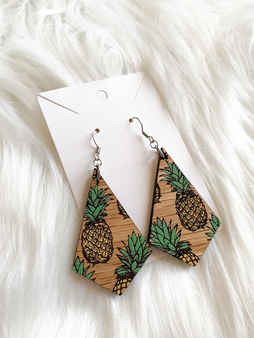 Pineapple Triangle Dangles