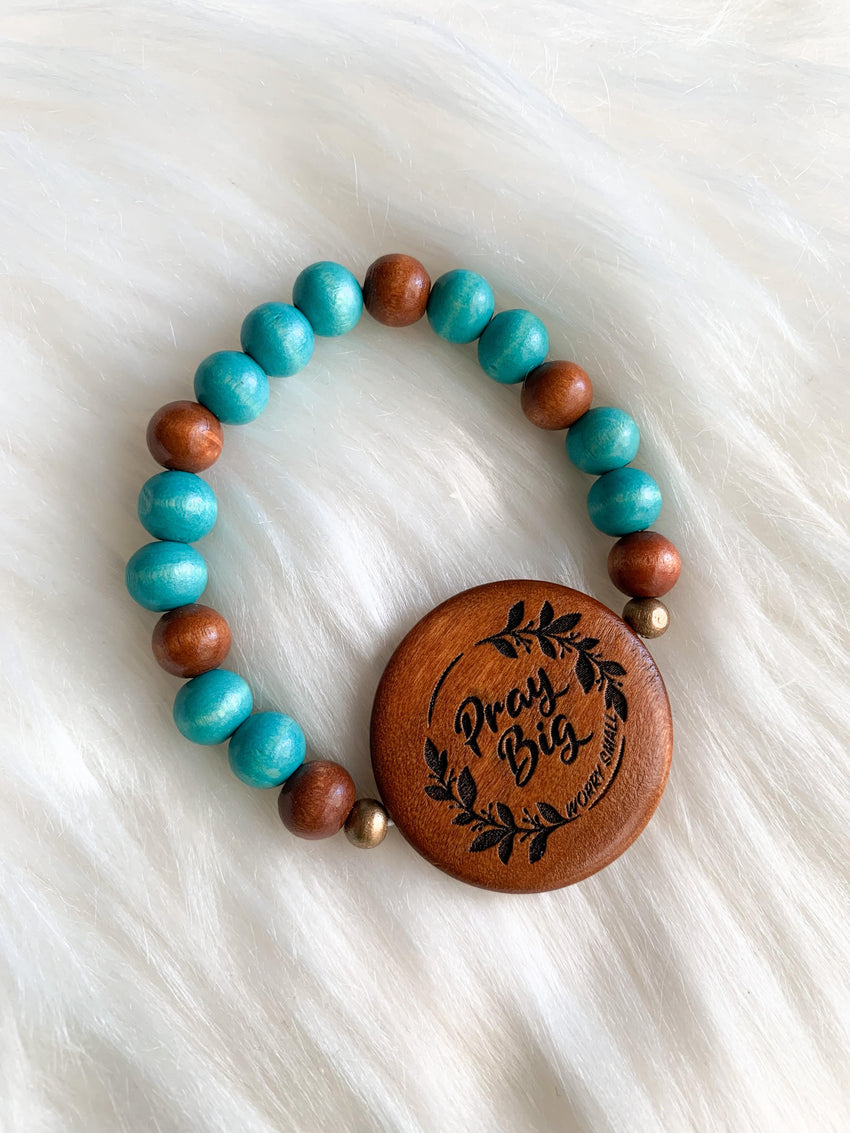 Pray Big, Worry Small Bracelet