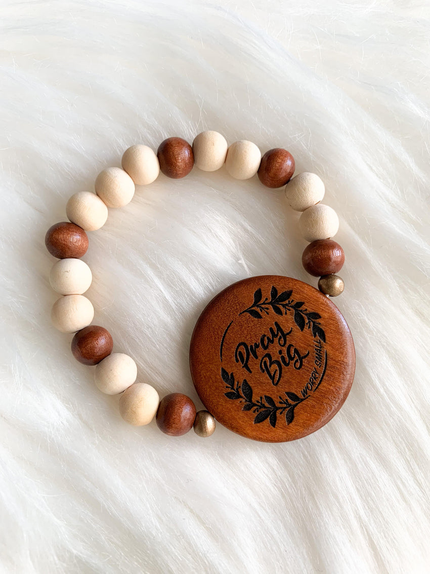 Pray Big, Worry Small Bracelet