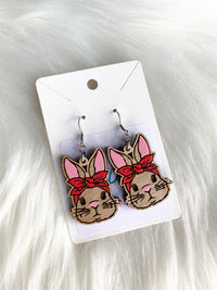 Rabbit Bandana Dangles