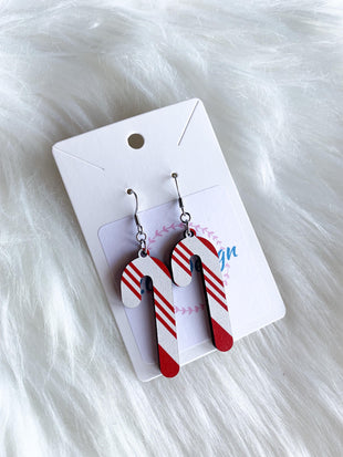 Candy Cane Dangles (Red and White)