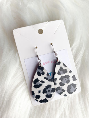 Snow Leopard Teardrops