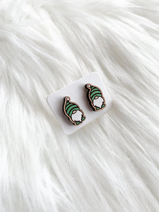 Stripe Gnome Studs