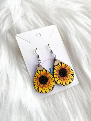 Sunflower Teardrops