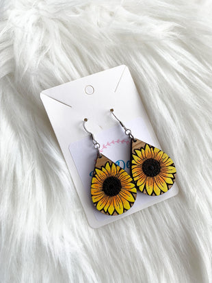 Sunflower Teardrops