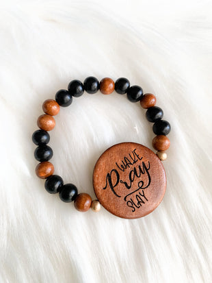 Wake Pray Slay Bracelet