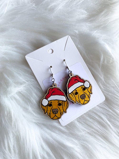 Dog Santa Hat Dangles