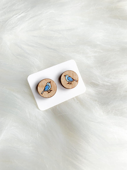 Bird Studs (Round)