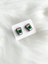 Coffee Cup Studs