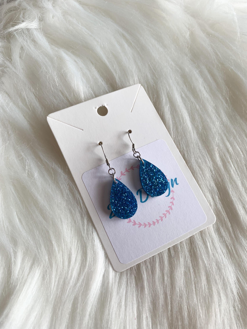 Small Acrylic Teardrops